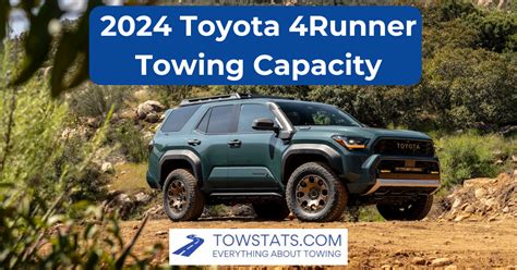 2024 Toyota 4Runner Towing Capacity TowStats