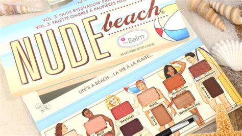 The Balm Cosmetics Nude Beach Palette Neutral Eyeshadow Marko In Bangkok