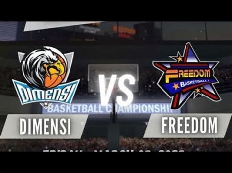 Live Perbasi Cup Dimensi Vs Freedom Putra Youtube