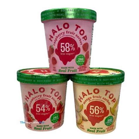 Delicious And Refreshing Halo Top Fruit Sorbets