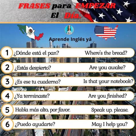 Frases para empezar el día en inglés Aprende estas expresiones y