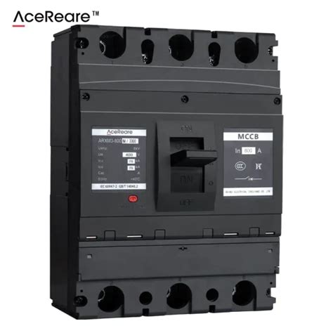 Arxm3 Series Molded Case Circuit Breaker Arxm3 800a 3300 3p Mccb 3p 3poles 800amp China Mccb