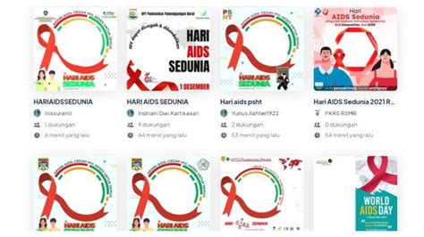 Link Twibbon Hari Aids Sedunia Desember Begini Cara Membuat