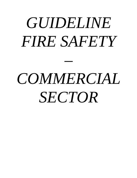 Pdf Guideline Fire Safety Inspexainspexa Mu Wp Content Uploads