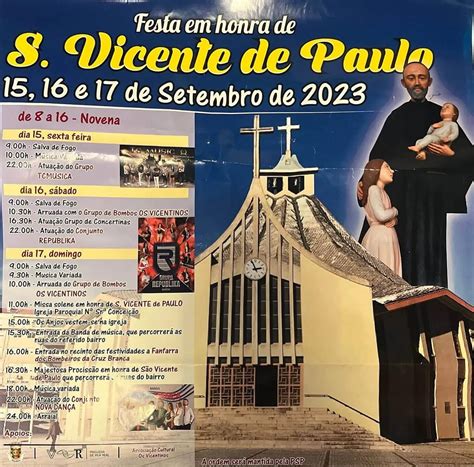 Festas de São Vicente de Paulo 2025