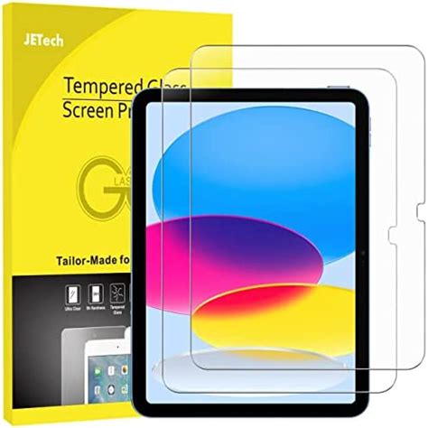 JETech Schutzfolie für iPad 10 10 9 Zoll Modell 2022 10 Generation