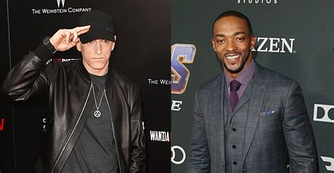 Anthony Mackie says Eminem used his real-life info for 8 Mile’s rap battle