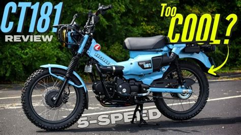 NEW Honda CT125 Review! | Trail 125 with 5-Speed, More Horsepower + More?