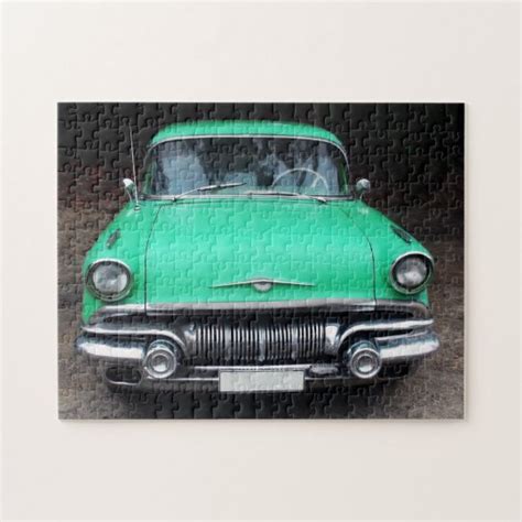 Vintage Classic Car Jigsaw Puzzle | Zazzle.co.uk