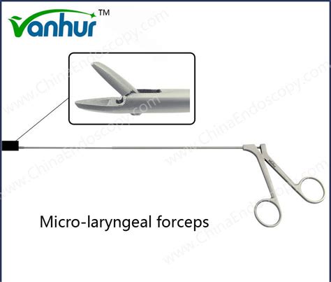 Laryngoscopy Instruments Micro Laryngeal Forceps China Laryngology