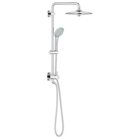 GROHE Retrofit System 260 3 Spray Patterns With 2 5 GPM 10 25 In Wall