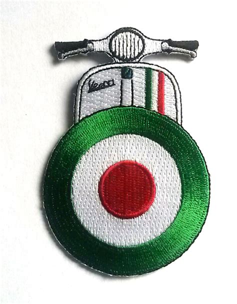 Aufnäher Italian Target mit Beinschild 85mm hoch 950123