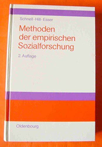 Isbn Methoden Der Empirischen Sozialforschung Gebraucht