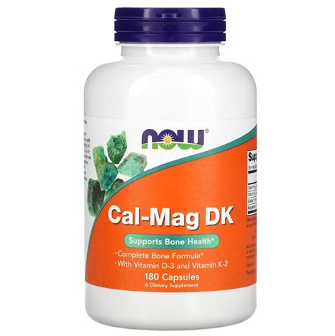 NOW Foods Cal Mag DK 180 Kapseln