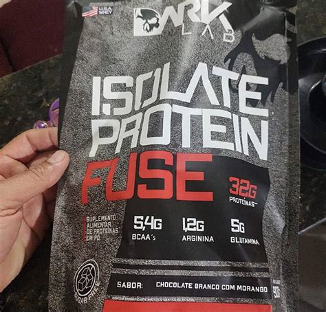 Whey Isolate Protein Fuse 900g Dark Lab Bcaas Whey Protein