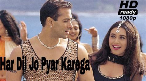 Har Dil Jo Pyar Karega L Salman Khan Rani Mukherjee L Udit Narayan