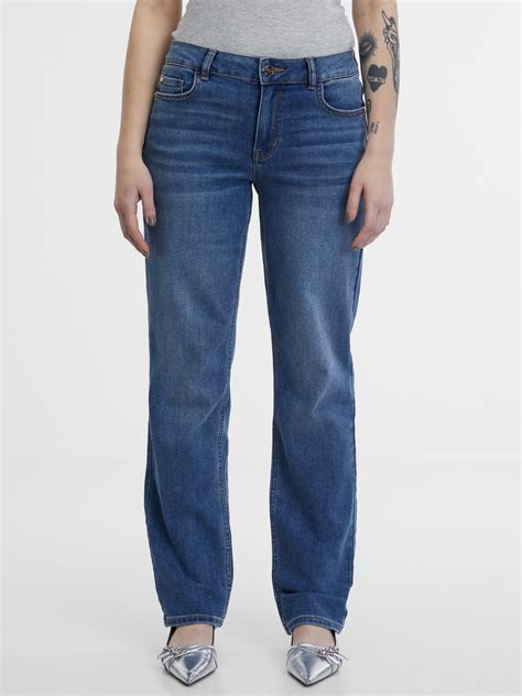 Dunkelblaue Straight Jeans Damen ORSAY Orsay At Der Offizielle E