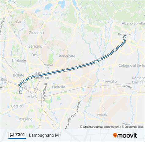 Linea Z301 Orari Fermate E Mappe Lampugnano M1 Aggiornato