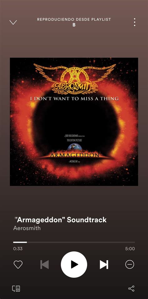 "Armageddon" Soundtrack | Aerosmith, Movie posters, Armageddon