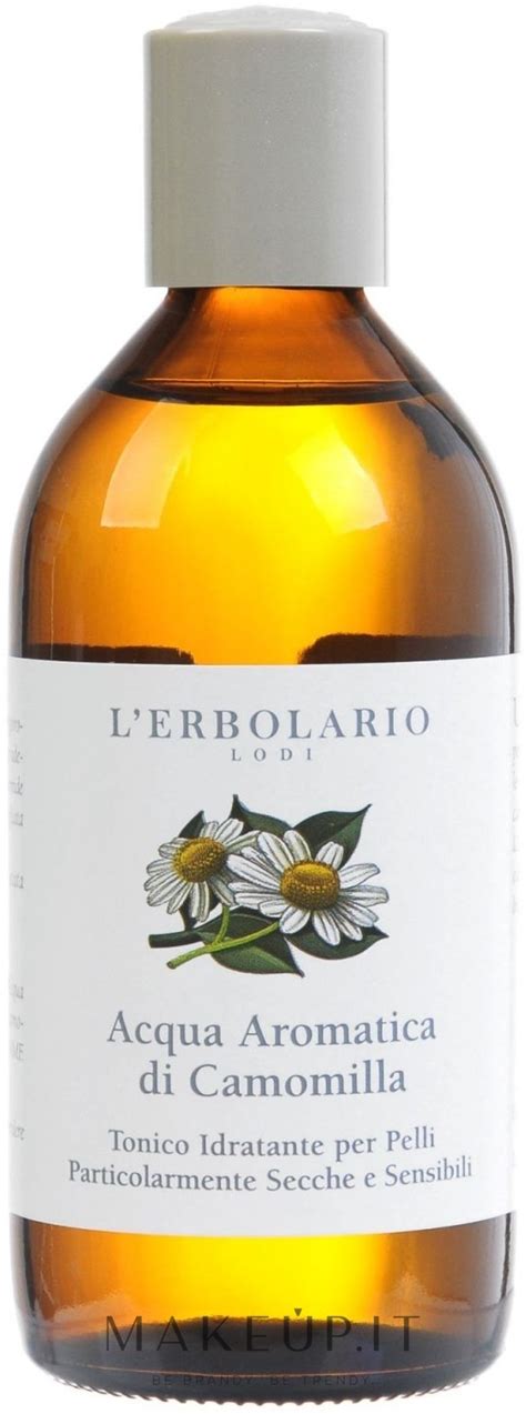 L Erbolario Aromatic Camomile Water Tonico Viso Idratante Per Pelli