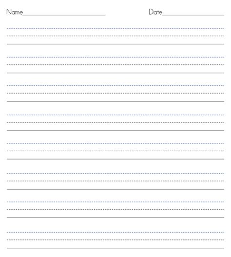 Blank Cursive Writing Practice Sheets Printable Worksheets