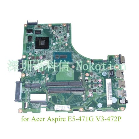 NOKOTION placa base para portátil acer aspire E5 471G placa base para