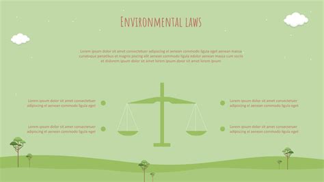 Free Earth Day Powerpoint Environmental Laws Template Slidekit