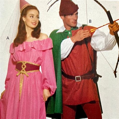 Robin Hood And Maid Marian Costume Etsy