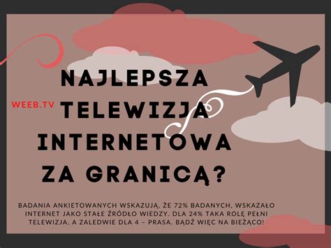 Najlepsza Telewizja Internetowa Za Granicą Weebtv Blog