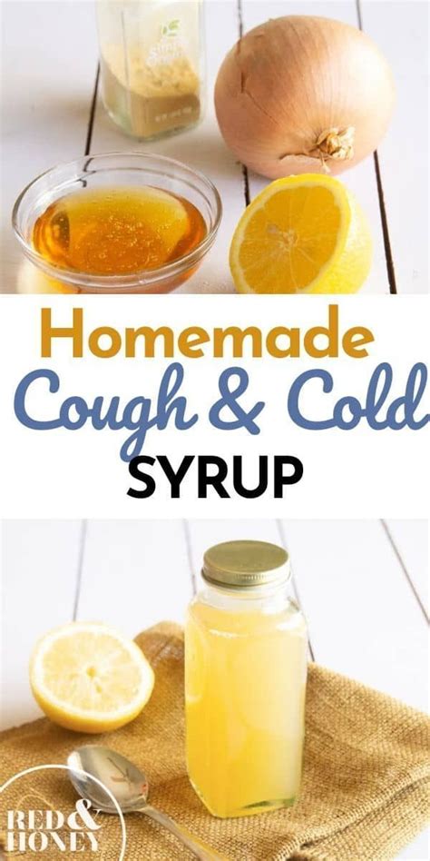 Homemade Cough And Cold Syrup Recipe