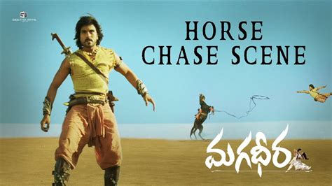 Magadheera Best Horse Chase Scene Ram Charan Kajal Aggarwal