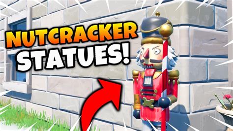 Fortnite Nutcracker Statues All Locations Destroy Nutcracker Statues