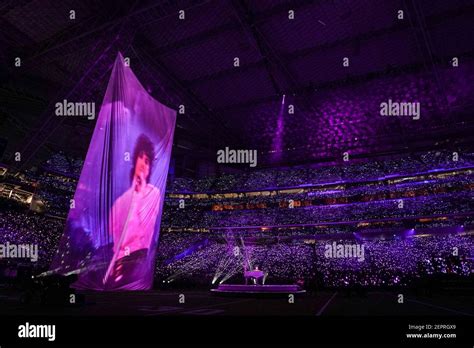 Justin Timberlake Performs During The Pepsi Super Bowl Lii Halftime