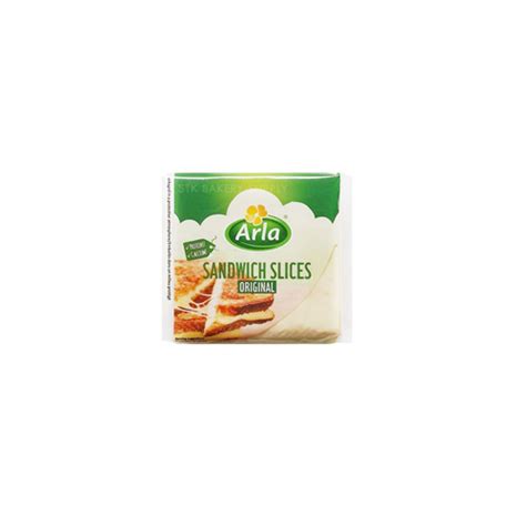 Arla Brand Sandwich Slice Cheese 200g 1 X 24 Stk Bakery Supply