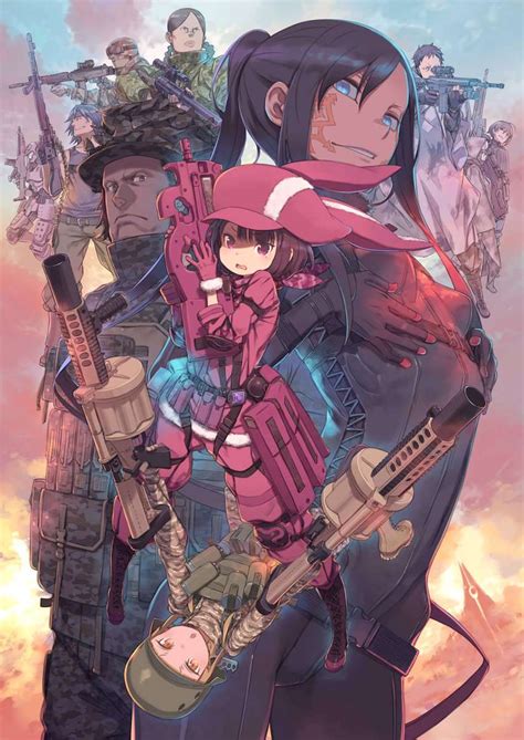 April 2018 Anime Sword Art Online Alternative Gun Gale Online Siap