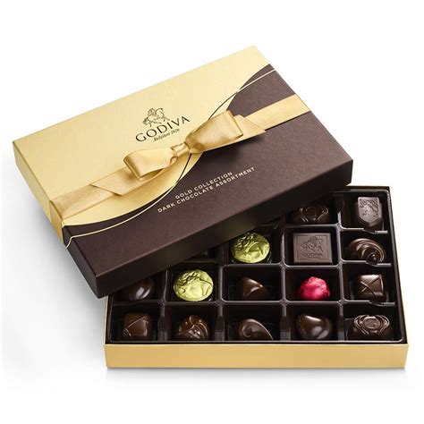 Amazon Godiva Chocolatier Caja De Regalo De Chocolate Oscuro 22