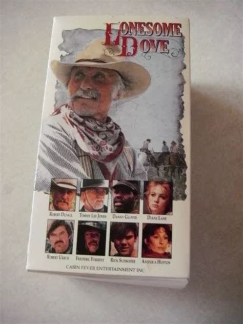 LONESOME DOVE VHS Tapes Box Set Of 4 From Part 1 4 Western 6 79