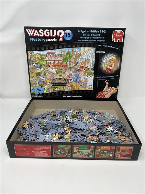 Wasgij 20 THE TOY SHOP 1000 Piece Jigsaw Puzzle Cartoon Artwork Art