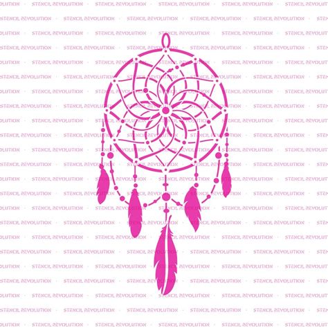 Dream Catcher Stencil Reusable Diy Craft Stencils Of A Etsy