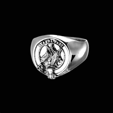 Clan Grant Crest Men's Signet Ring - Etsy