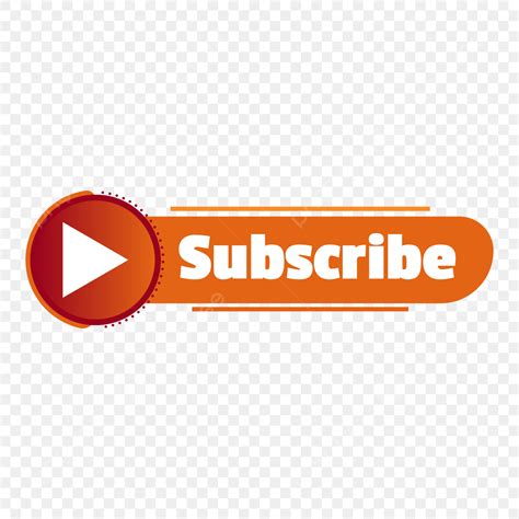 Subscribe Button Design Youtube Video Subscibe Button Design Png And