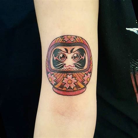 Astonishing Daruma Doll Tattoo Design Ideas In