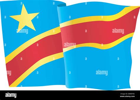 Flag Of Congo Stock Vector Image And Art Alamy