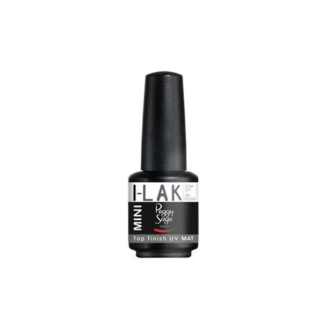 Vernis Semi Permanent I LAK Mini Top Finish 9ML Peggy Sage