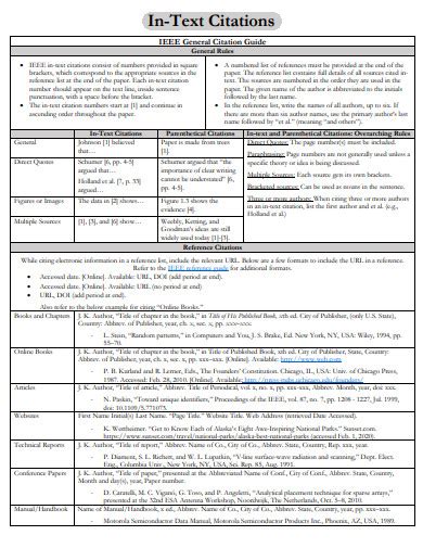 29 Ieee Citation Examples In Pdf Examples