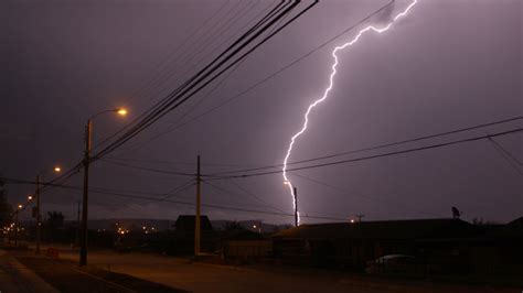 Alerta Por Probables Tormentas Eléctricas En Cuatro Regiones