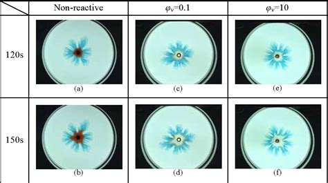 Figure 4 From D233 Local Structure Of A Reactive Flow Field On Miscible