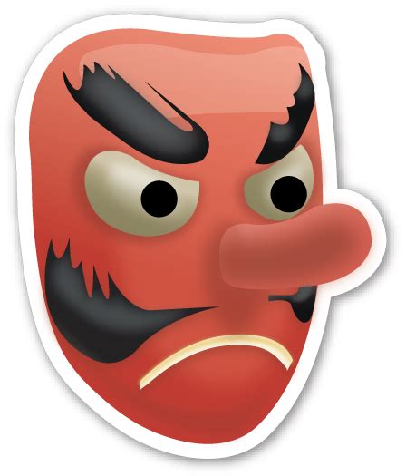 Japanese Goblin Emojis Emoji Stickers Emoji Stickers