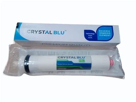 110 GPD Crystal Blu RO Membrane Polypropylene At Rs 2200 Piece In