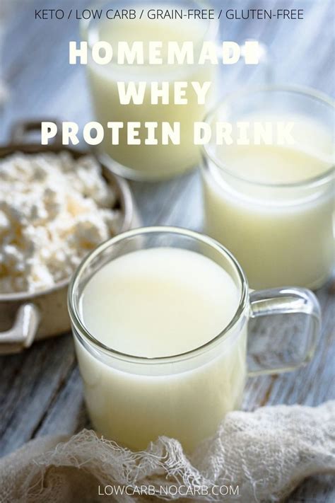 Homemade Whey Protein Drink Homemade Whey Protein Low Carb Breakfast Recipes Natural Whey